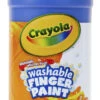 Crayola Non-Toxic Washable Finger Paint, 1 Pt Squeeze Bottle, Blue -Art Supplies 007977 A ecommfullsize