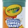 Crayola Non-Toxic Washable Finger Paint, 1 Pt Squeeze Bottle, Green -Art Supplies 007983 A ecommfullsize