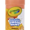 Crayola Washable Finger Paint, Non-Toxic, 1 Pint Squeeze Bottle, Orange -Art Supplies 007986 A ecommfullsize