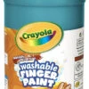 Crayola Non-Toxic Washable Finger Paint, 1 Quart Squeeze Bottle, Blue -Art Supplies 008004 A ecommfullsize