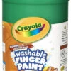 Crayola Non-Toxic Washable Finger Paint, 1 Quart Squeeze Bottle, Green -Art Supplies 008010 A ecommfullsize