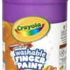 Crayola Non-Toxic Washable Finger Paint, 1 Quart Squeeze Bottle, Violet -Art Supplies 008019 A ecommfullsize