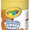 Crayola Non-Toxic Washable Finger Paint, 1 Quart Squeeze Bottle, Yellow -Art Supplies 008022 A ecommfullsize