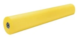 Rainbow Duo-Finish Kraft Paper Roll, 40 Lb, 36 Inches X 1000 Feet, Canary Yellow