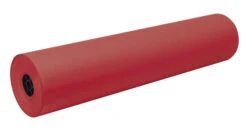 Tru-Ray Art Roll, 36 Inches X 500 Feet, 76 Lb, Festive Red