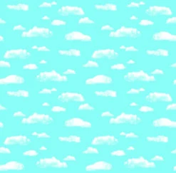Fadeless Designs Paper Roll, Clouds, 48 Inches X 12 Feet