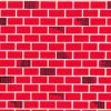 Fadeless Designs Paper Roll, Tu-Tone Brick, 48 Inches X 12 Feet