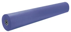 ArtKraft Duo-Finish Paper Roll, 50 Lb, 36 Inches X 1000 Feet, Royal Blue