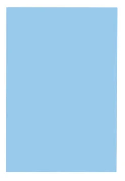 School Smart Folding Bristol Board, 9 X 12 Inches, Blue, Pack Of 100