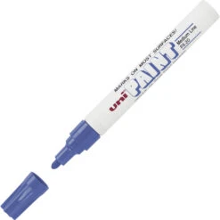 Uni-ball Uni Uni-Paint Opaque Oil Based Marker, Medium Tip, Blue