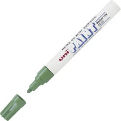 Uni-ball Uni Uni-Paint Opaque Oil Based Marker, Medium Tip, Green