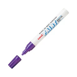 Uni-ball Uni Uni-Paint Opaque Oil Based Marker, Medium Tip, Violet