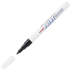 Uni-ball Uni Uni-Paint Opaque Oil Based Marker, Fine Tip, Black