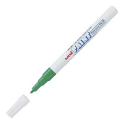 Uni-ball Uni Uni-Paint Opaque Oil Based Marker, Fine Tip, Green