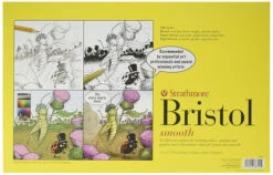 Strathmore 300 Series Bristol Paper, 11 X 17 Inches, 100 Lb, 24 Sheets