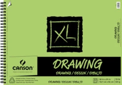 Canson XL Side Wire Drawing Pad, 18 X 24 Inches, 70 Lb, 30 Sheets