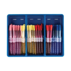 Royal & Langnickel Big Kids Choice Chubby Round Classroom Brush Set, Assorted, Set Of 48