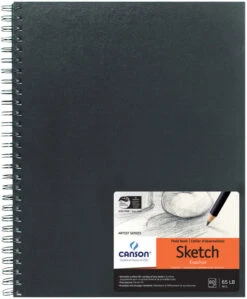 Canson Field Sketchbook, 11 X 14 Inches, 65 Lb, 80 Sheets