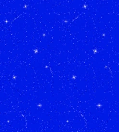 Fadeless Designs Paper Roll, Night Sky, 48 Inches X 50 Feet