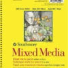 Strathmore 300 Series Mixed Media Pad, 5-1/2 X 8-1/2 Inches, 90 Lb, 40 Sheets -Art Supplies 1404088 ecommfullsize