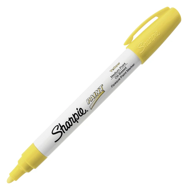 Sharpie Sanford Non-Toxic Non-Washable Oil Based Paint Marker, Medium Tip, Yellow 3 Sharpie Sanford Non-Toxic Non-Washable Oil Based Paint Marker, Medium Tip, Yellow
