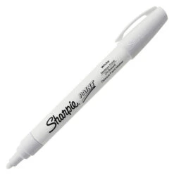 Sharpie Sanford Non-Toxic Non-Washable Oil Based Paint Marker, Medium Tip, White