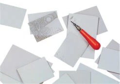 Speedball Unmounted Linoleum Remnant, Assorted Size, 5 Lb