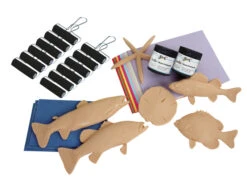 Sax Gyotaku Fish Print Classroom Pack, Assorted Sizes, 223 Pieces