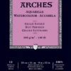 Arches Aquarelle Watercolor Pad, 9 X 12 Inches, Hot Press, 140 Lb, White, 12 Sheets