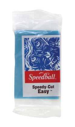 Speedball Speedy-Cut Flexible Durable Easy Block, 2 X 3 In, Blue