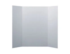 School Smart Mini Presentation Boards, 20 X 15 Inches, White, Pack Of 10