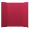 School Smart Presentation Boards, 48 X 36 Inches, Red, Pack Of 10