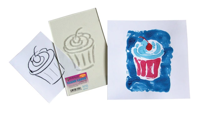 Jack Richeson Clear Carve Linoleum, 4 X 6 In, Clear 4 Jack Richeson Clear Carve Linoleum, 4 X 6 In, Clear - Image 2