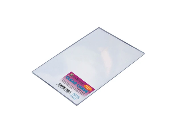 Jack Richeson Clear Carve Linoleum, 4 X 6 In, Clear 3 Jack Richeson Clear Carve Linoleum, 4 X 6 In, Clear