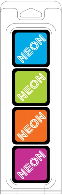 Hero Arts Neon Acid-Free Stamp Pad, Assorted Color, Pack Of 4