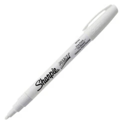 Sanford Sharpie Non-Toxic Oil-Based Permanent Paint Marker, Fine Tip, White