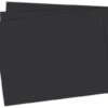 School Smart Railroad Board, 22 X 28 Inches, 6-Ply, Black, Pack Of 25