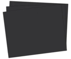 School Smart Railroad Board, 22 X 28 Inches, 6-Ply, Black, Pack Of 25