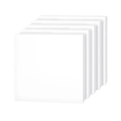 School Smart Foam Boards, 20 X 30 Inches, White, Pack Of 10