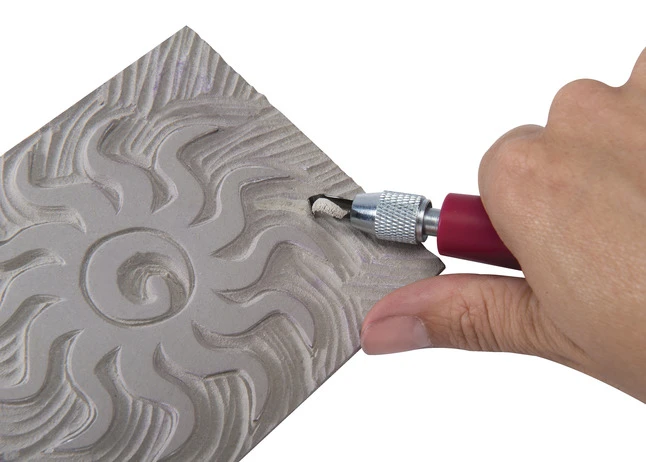 Speedball Red Baron Battleship Gray Unmounted Linoleum, 3 X 4 Inches 3 Speedball Red Baron Battleship Gray Unmounted Linoleum, 3 X 4 Inches