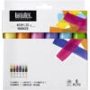 Liquitex Professional Wide Tip Paint Markers, Assorted Vibrant Colors, Set Of 6 -Art Supplies 1540281 ecommfullsize