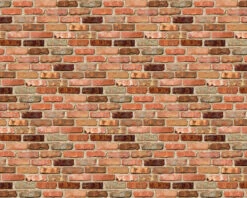 Fadeless Designs Paper Roll, Reclaimed Brick, 48 Inches X 50 Feet