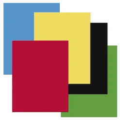 Pacon Heavy-Duty Poster Board, Primary Assorted Colors, Pack Of 25