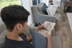 Ucreate Create-Your-Own Sketch Diary, 11 X 8-1/2 Inches, Kraft Cover, 50 Sheets -Art Supplies 1568638 C ecommfullsize