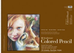 Strathmore 400 Series Colored Pencil Pad, 30 Sheets