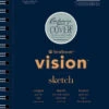 Strathmore Vision Sketch Pad, 5-1/2 X 8-1/2 Inches, 50 Lb, 110 Sheets -Art Supplies 1588314 ecommfullsize