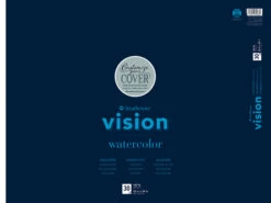 Strathmore Vision Watercolor Pad, 18 X 24 Inches, 140 Lb, 30 Sheets