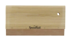 Speedball Graphic Squeegee, Neoprene Blade 70 Durometer, 10 Inches
