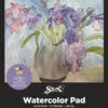 Sax Watercolor Pad, 140 Lb, 9 X 12 Inches, White, 12 Sheets -Art Supplies 1594175 A ecommfullsize