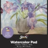 Sax Watercolor Pad, 140 Lb, 18 X 24 Inches, White, 12 Sheets -Art Supplies 1594177 A ecommfullsize